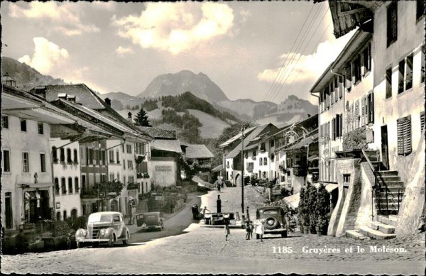 Gruyères et le Moléson. Vorderseite