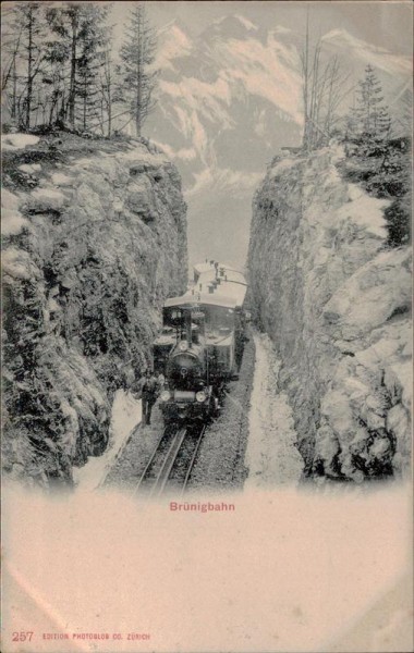 Brünigbahn Vorderseite