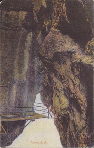 Aareschlucht Vorderseite