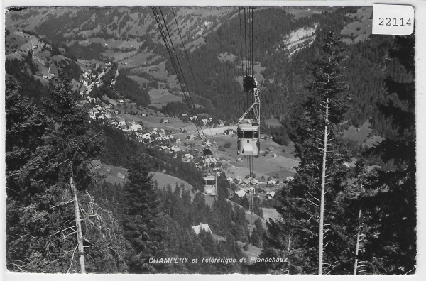 Champery VS et Teleferique de Planachaux