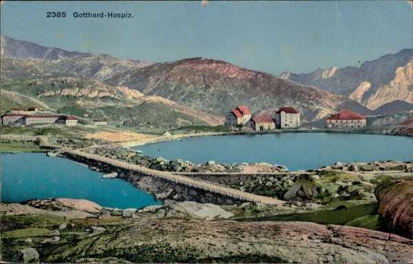 Gotthard-Hospiz. Vorderseite