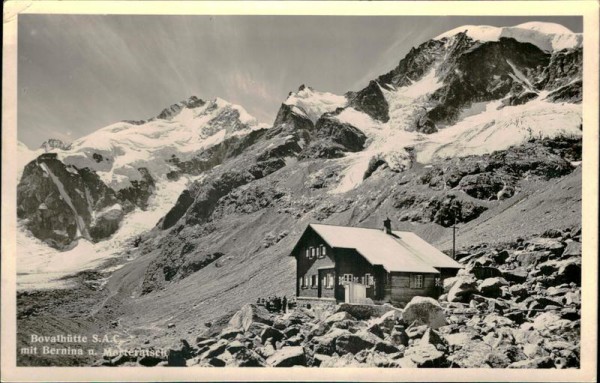 Bovalhütte Vorderseite