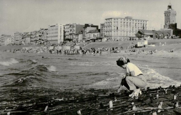 Knokke, Strand Vorderseite