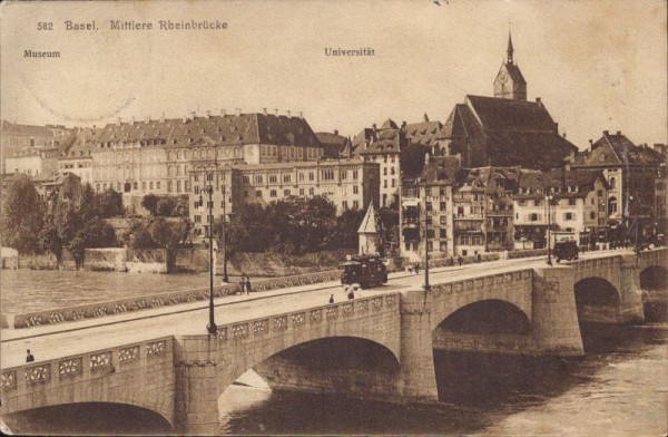 Basel, mittlere Rheinbrücke