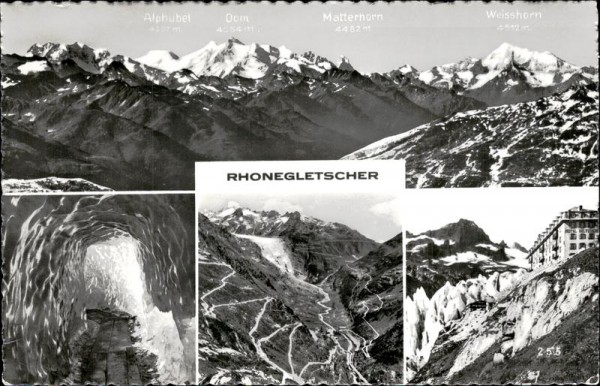 Rhonegletscher Vorderseite