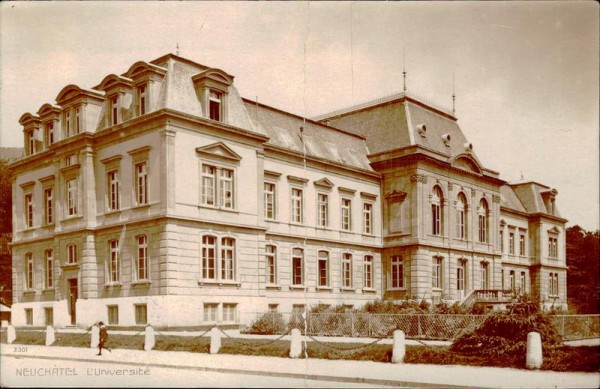 Neuchatel L`Université Vorderseite