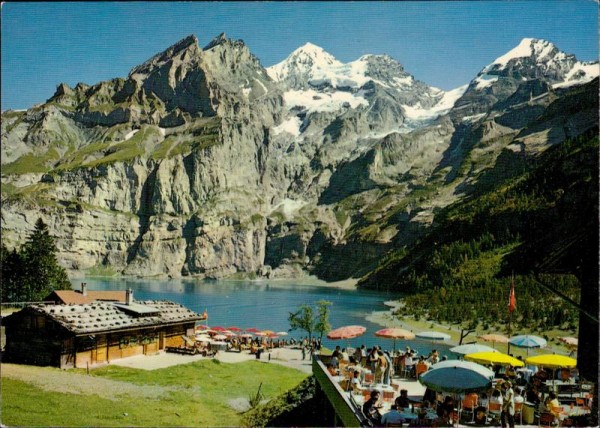 Oeschenisee ob Kandersteg Vorderseite
