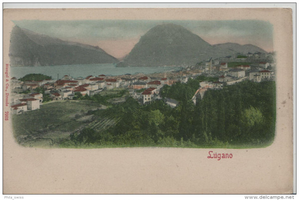 Lugano et le Monte San Salvatore - Stengel & Co. 7003