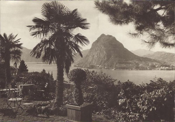 Lugano. Monte S. Salvatore (912 m) Vorderseite