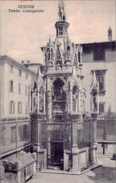 Verona - Tomba Cansignorio Vorderseite