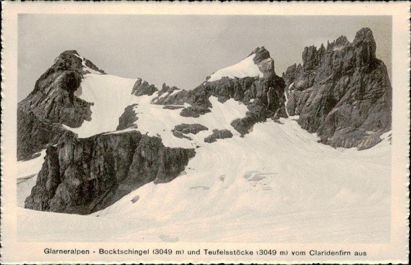 Glarneralpen Vorderseite