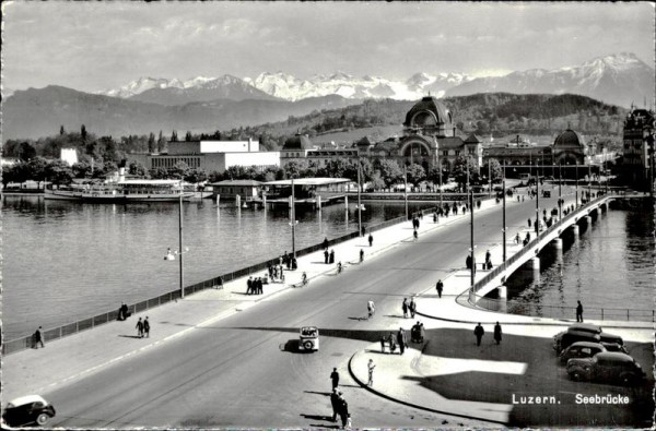 Luzern - Seebrücke Vorderseite