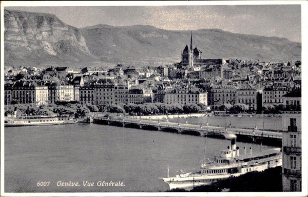 Stadt Genf Vorderseite