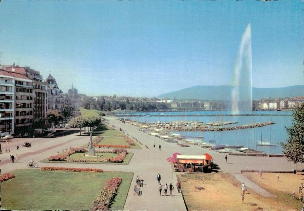 Genève, Le Quai gustave Ador Vorderseite