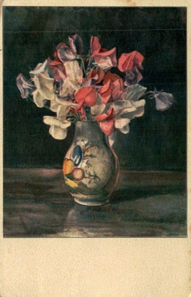 Blumenstraus in Vase Vorderseite