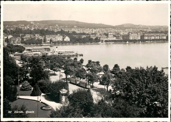Zürich, Quais Vorderseite