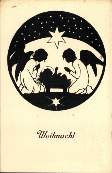 Scherenschnitt, Behrens Vorderseite
