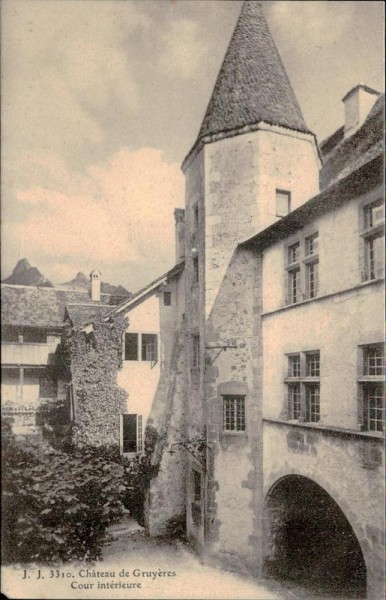 Château de Gruyères/Schloss Greyerz Vorderseite