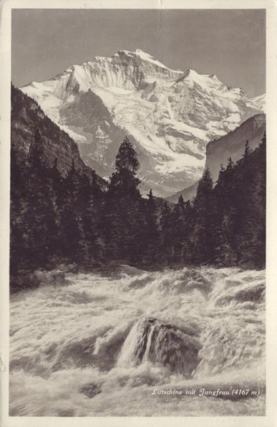 Lütschine mit Jungfrau