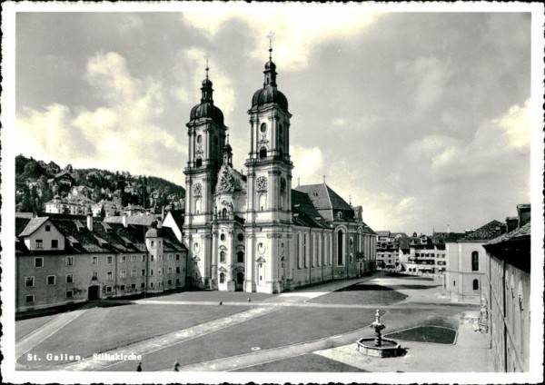 Stiftskirche St. Gallen Vorderseite