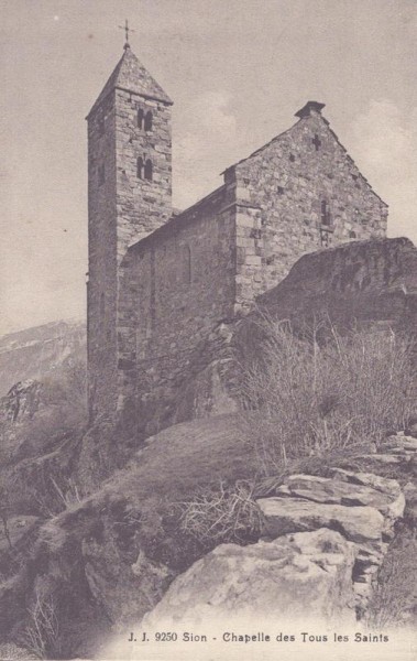 Sion - Chapelle des Tours les Saints Vorderseite