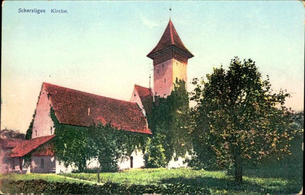 Kirche Scherzligen Vorderseite