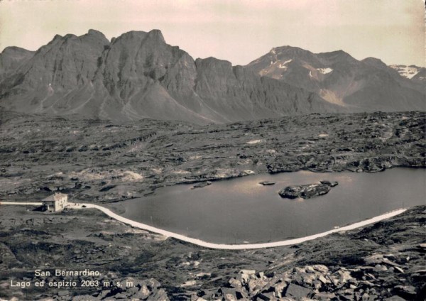 San Bernardino. Lago ed Ospizio Vorderseite