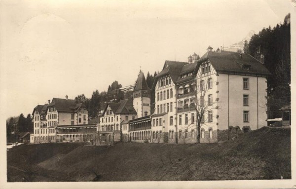 Wallenstadtberg, Walenstadtberg, Sanatorium Vorderseite
