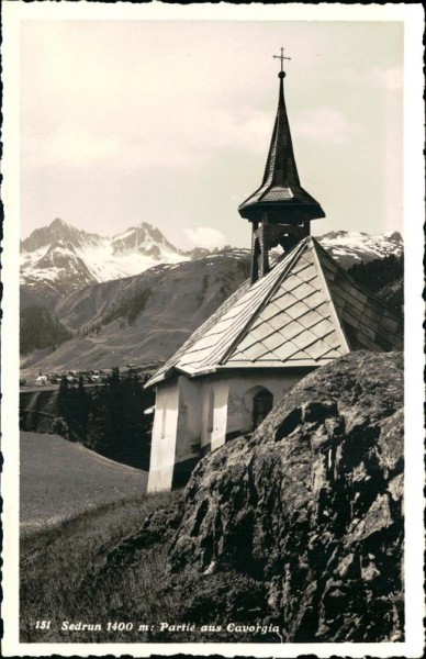 Kapelle (Sedrun) Vorderseite
