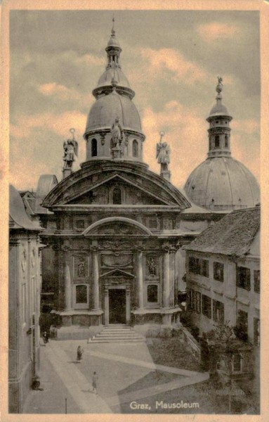 Mausoleum Kaiser Ferdinands II. (Graz) Vorderseite