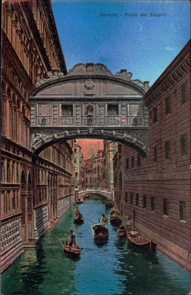 Venezia, Ponte dei Sospiri Vorderseite