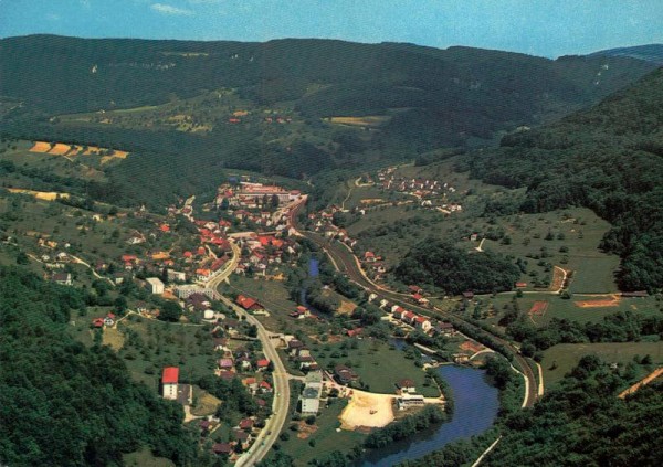 Grellingen BE - Flugaufnahmen Vorderseite