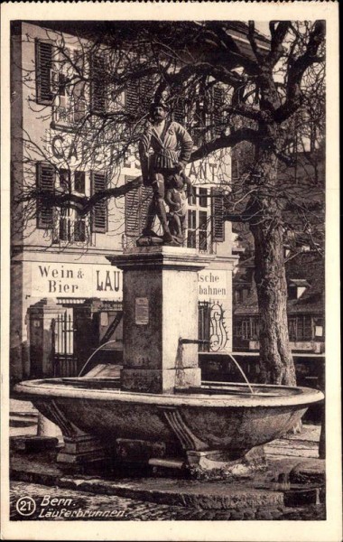 Läuferbrunnen (Bern) Vorderseite