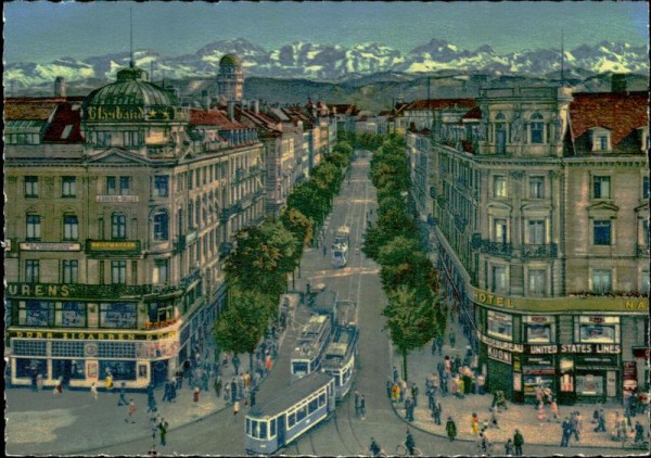 Zürich - Bahnhofstrasse Vorderseite