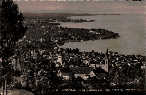 Rorschach u. die Buchten von Horn, Arbon u. Romanshorn