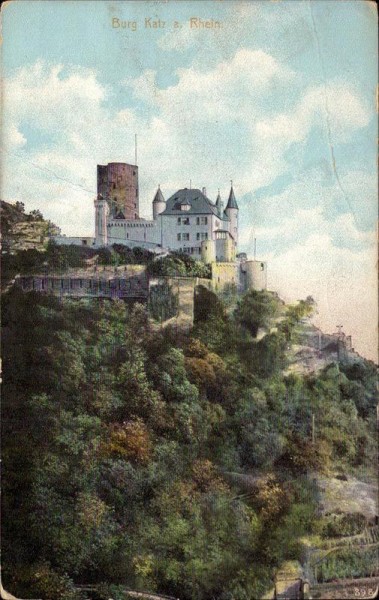 Burg Katz u Rhein Vorderseite