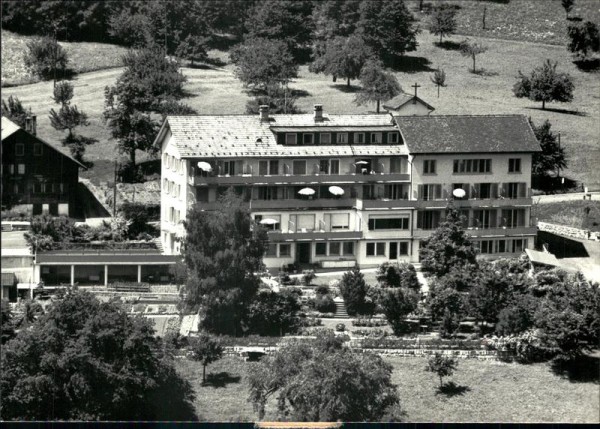 Steinerberg, St. Annaheim, Flugaufnahme Vorderseite