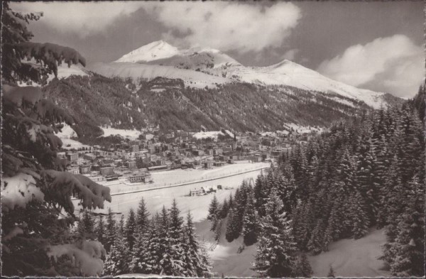 Davos-Platz mit Schiahorn