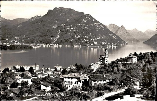 Lugano, Paradio col Monte Bre Vorderseite