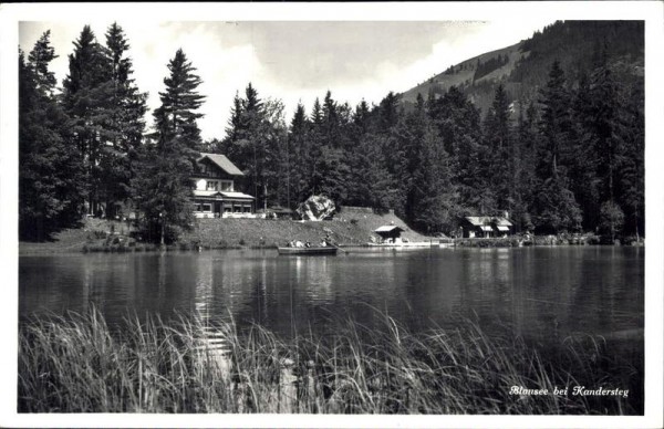 Blausee bei Kandersteg Vorderseite