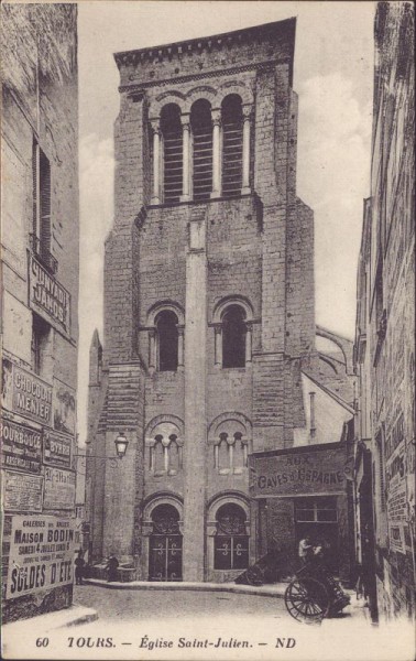 Tours, église saint-julien