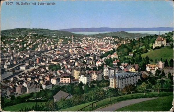 St. Gallen mit Scheffelstein Vorderseite