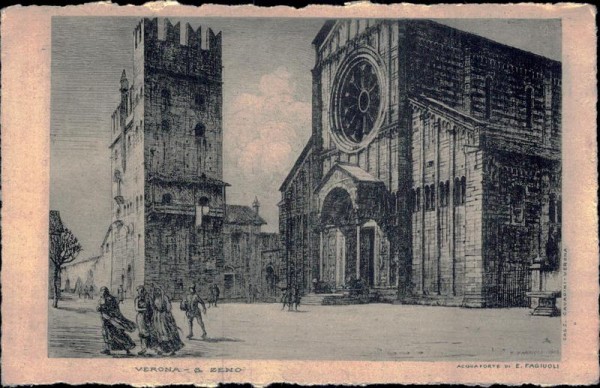 Verona - S. Zeno Vorderseite