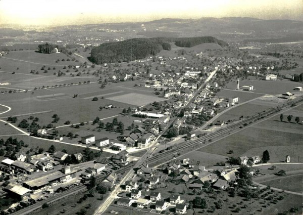 Eschlikon, Flugaufnahme Vorderseite