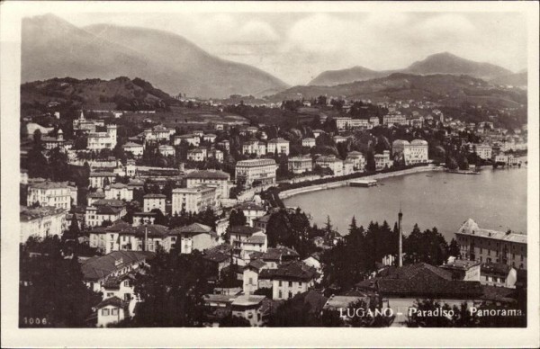 Lugano - Paradiso Panorama Vorderseite