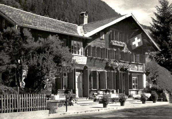 Restaurant Reichenstein, Zweisimmen Vorderseite
