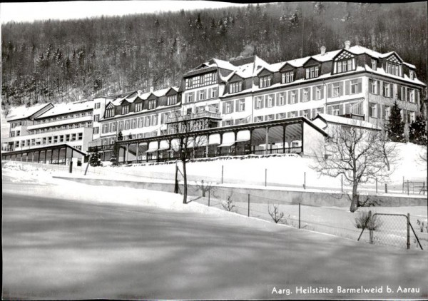 Aarg. Heilstätte Barmelweid Aarau Vorderseite