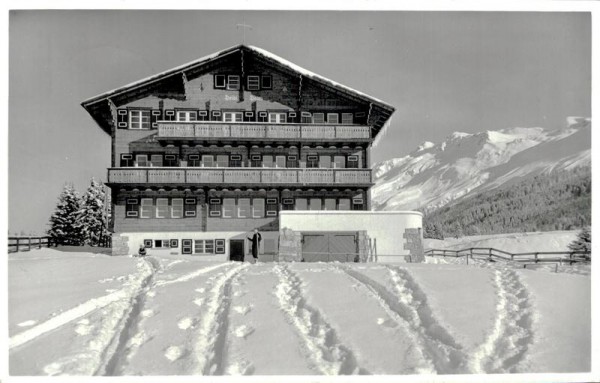 Privat Ferien Chalet "Heidiheim", Lenzerheide Vorderseite