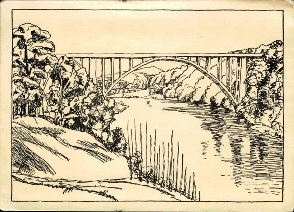die Halenbrücke, Freies Gymnasium Bern, Peter Joss Vorderseite
