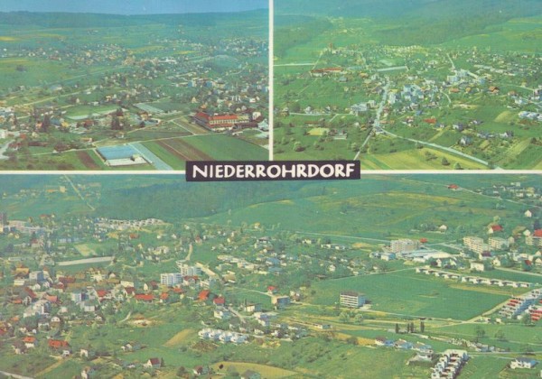 Niederrohrdorf AG  -  Flugaufnahmen Vorderseite